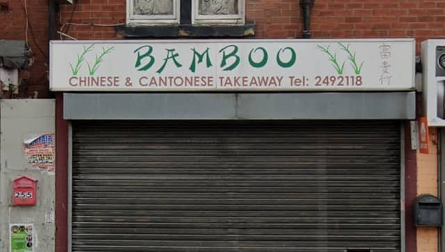 Bamboo Takeaway in Harehills Lane, Harehills, was rated 2* on November 4, 2025. Inspectors found that improvement was necessary for its cleanliness and condition of facilities and building. Its hygienic food handling and management of food safety was found to be generally satisfactory.