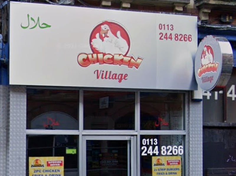 Chicken Village in New Briggate, Leeds, was rated 1* on September 26, 2025. Inspectors found that improvement was necessary for its hygienic food handling, while major improvement was necessary for management of food safety. Its cleanliness and condition of facilities and building was found to be generally satisfactory.