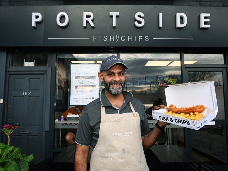 Portside Fish & Chips on Kirkstall Road has earned a 4.8-star Google rating from more than 350 reviews. Customers regularly praise its freshly cooked fish, crispy batter, portions and value.