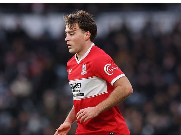 Covered plenty of ground in midfield during an open contest. Will feel he should have done better when Moylan went past him and scored in the first half. Continued to get on the ball and try to move Boro up the pitch after the break. 6
