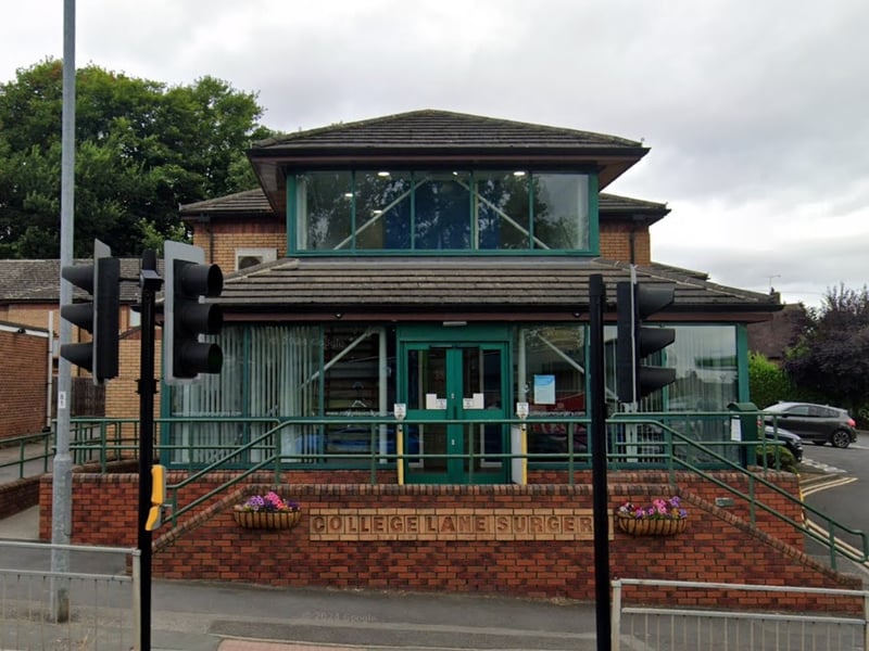 There were 292 survey forms sent out to patients at College Lane Surgery, and the response rate was 34%. 81% of patients rated their experience as 'very good'.