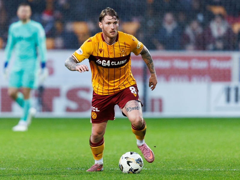Midfielder has been at Motherwell for almost five years now. Returned from a serious knee injury to become a key part of Jens Berthel Askou's impressive team. Bags of experience and quality in midfield.