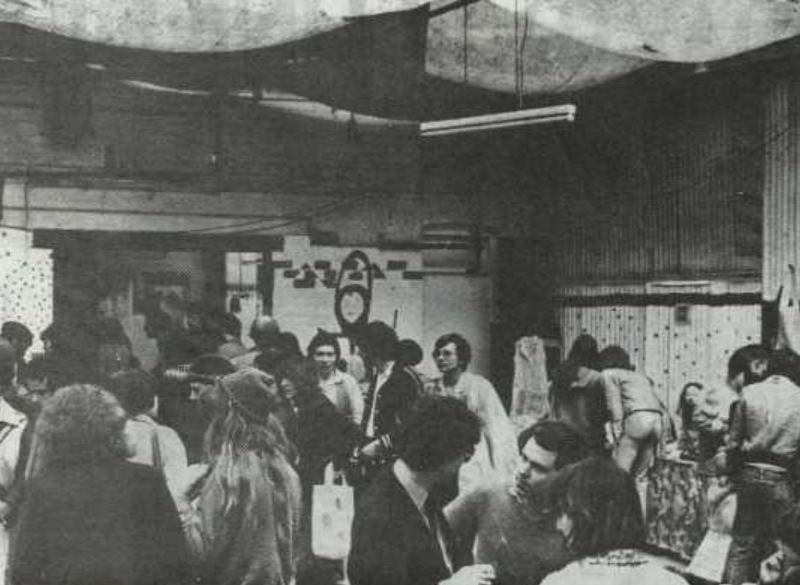 An event promoting The Leadmill, Sheffield, in May 1980. The famous venue opened that year as a community arts centre, before becoming a celebrated music venue and nightclub that attracted some of the biggest names in pop and rock.