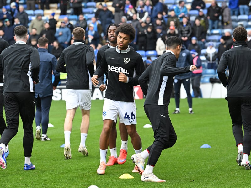 The youngster remains sidelined with a hamstring issue.