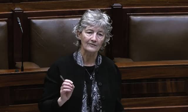 "Mother of Jesus": Deputy Catherine Connolly's expressed frustration at the language used on the Galway 2020 website.