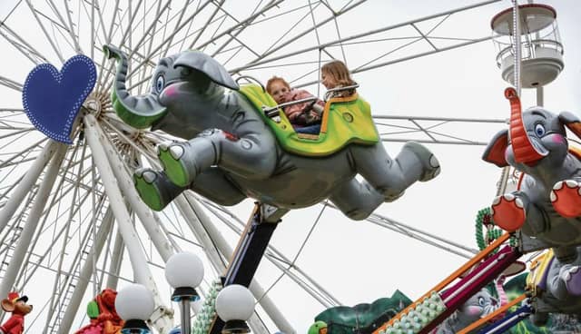 Enjoying the funfair in Salthill last summer. PHOTO: JOE O'SHAUGHNESSY.