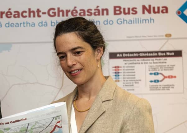 Michelle Poyourow, Principal of Jarrett Walker & Associates, who designed the draft bus route proposals for Galway City.