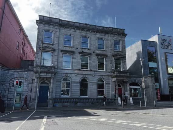 The former International House Galway premises in Eyre Square.