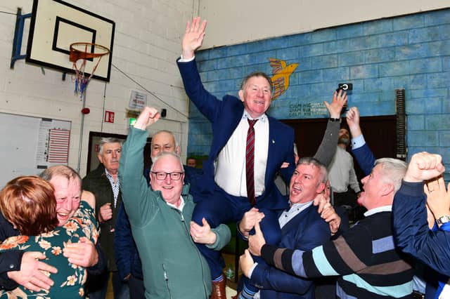 Cllr Pete Roche elected on the eleventh count at Galway East.