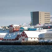 Nuuk...sleepy snow capital at centre of global storm.