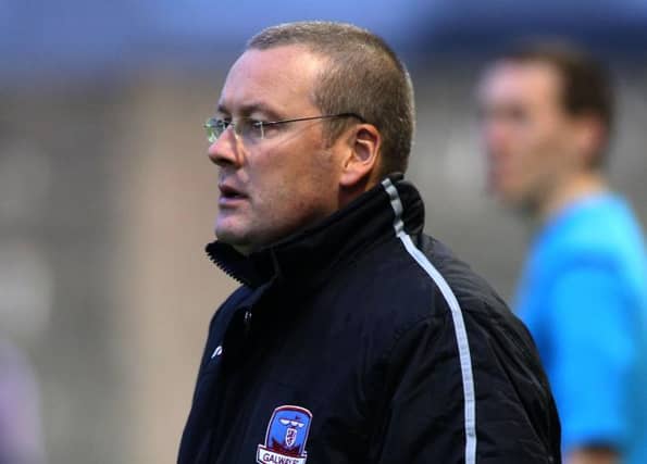 Galway manager Tommy Dunne