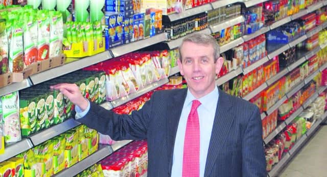 Supermarket owner Pat Joyce