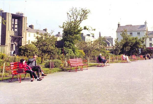 Eyre Square in Galway has undergone many incarnations over the centuries, but rarely can it have been more tranquil than in this scene from the 1970s