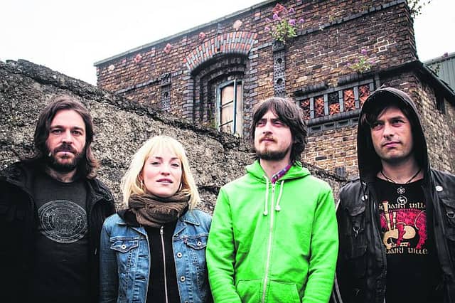 Ian Lynch, Radie Peat, Cormac Dermody and Daragh Lynch of Lynched.