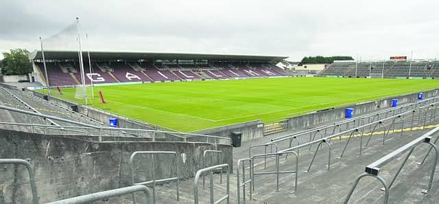 Pearse Stadium in Salthilll which will be closed until next February due to a major revamp of the pitch.