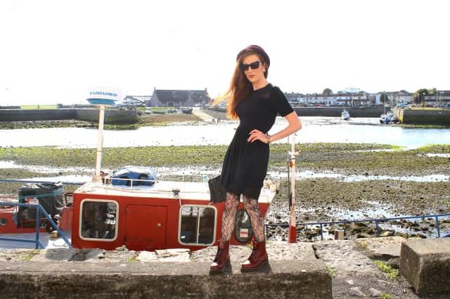 Rebecca Casserly: shows her style on Long Walk.