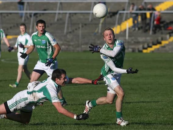 Oileain Arainn's Mairtin O Goill who will be hoping the Galway and Connacht junior football champions can overcome John Mitchels of Liverpool on Saturday.
