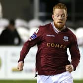 Galway United's Ryan Connolly who is a doubtful starter for tonight's home Premier Division tie against Longford Town after picking up a hip injury.