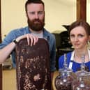 Darragh Conboy and chocolatier Kasha Connolly.
