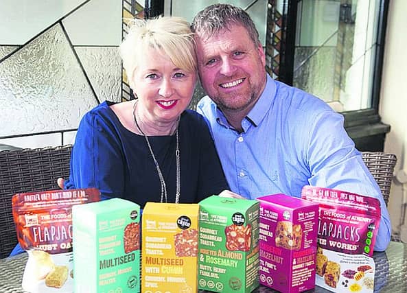 Siobhan and Paul Lawless of Foods of Athenry which won an award for its gluten-free toasts