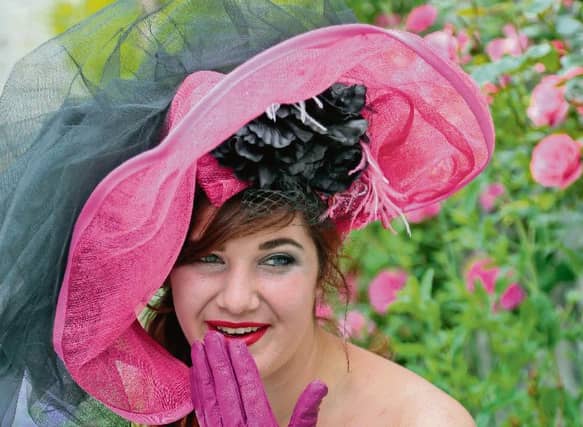 Elke Stillman, Galway Simon Community, at Claregalway Castle for the launch of last year's Galway Garden Festival.