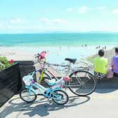 Out the country, what we'd call in times past, a pet day. Last Sunday, July 5, at Blackrock, Salthill. Since then though it's been pretty drab and dank. PHOTO: JOE O'SHAUGHNESSY.