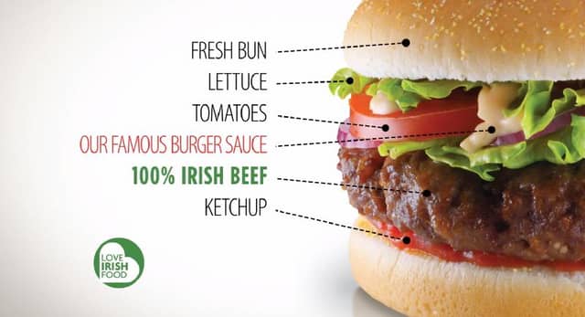 Supermac's beef burgers will contain 100% Irish beef