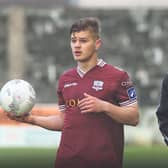 Galway United's Colm Horgan, who returns from suspension, and manager Tommy Dunne whose team face a big challenge against Dundalk in the FAI Cup tonight (Friday).