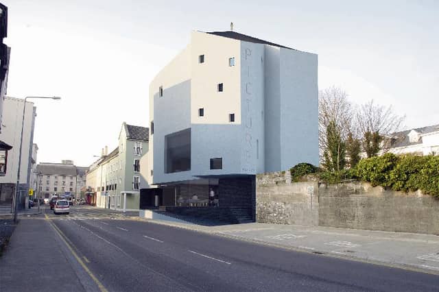 A computer-generated image of the planned new arthouse cinema on Lower Merchants Road.
