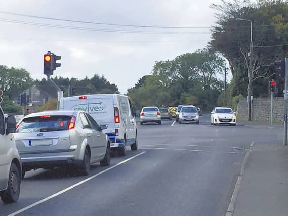 Taylor's Hill/Kingston junction: motorists will be banned from making right turns from either direction.