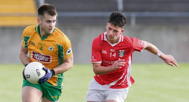Corofin's Cathal Silke and Tuam Stars Mikey Mannion who will be renewing rivalry in Sunday's senior football quarter-final replay at Tuam Stadium.
