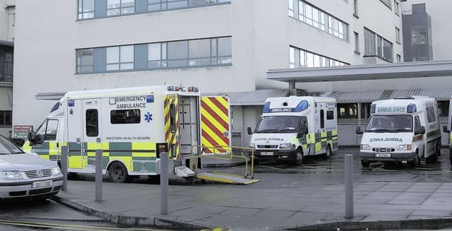 The Emergency Department at University Hospital Galway.