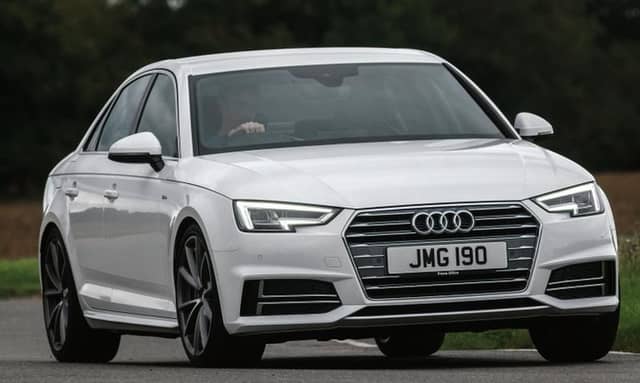 The Audi A4.