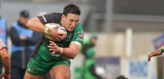 Connacht prop Denis Buckley who marked his return from injury with one of their eight tries in their trouncing of Enisei in the European Challenge Cup at the Sportsground on Saturday.