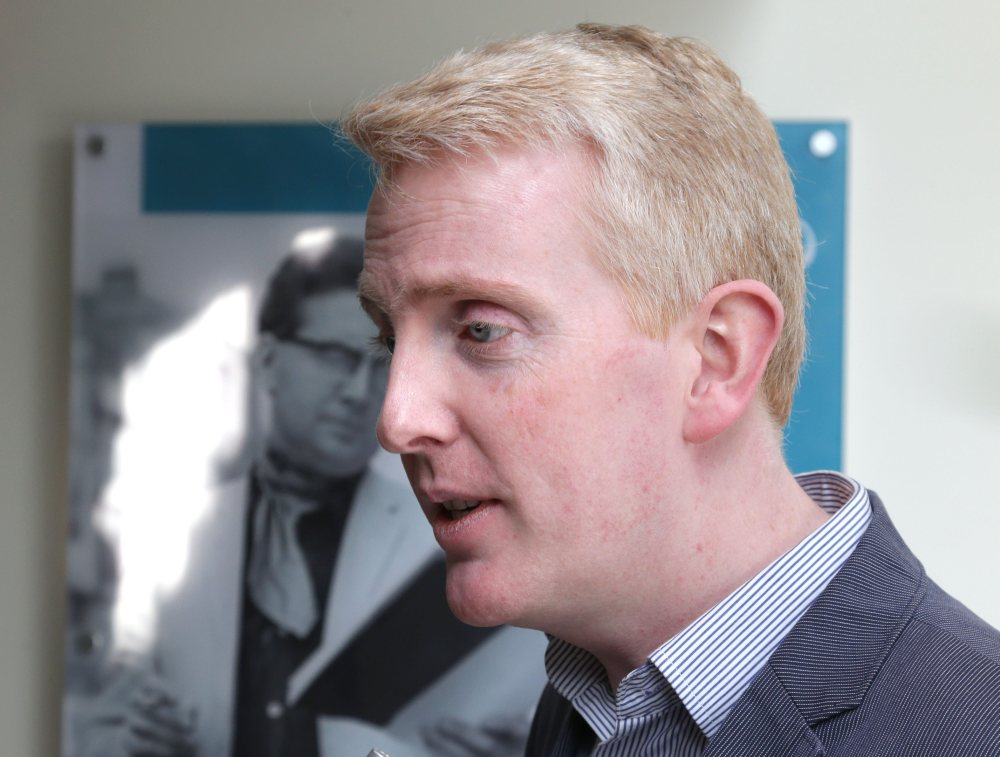 Conceding defeat: outgoing TD Derek Nolan (Labour)