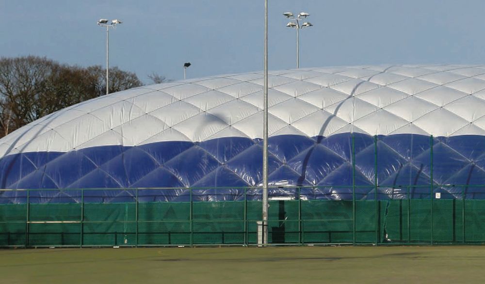 An air dome similar to that which will be built on Threadneedle Road.