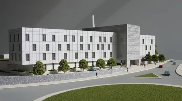 How the new Garda headquarters in Murrough will look.