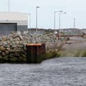 The slipway at Galway Docks.