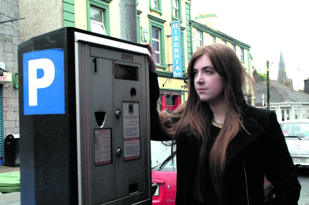 TICKET FRENZY . . . Cllr Karey McHugh is complaining about the amount of parking tickets issued in Tuam.
Photo: Johnny Ryan Photography.