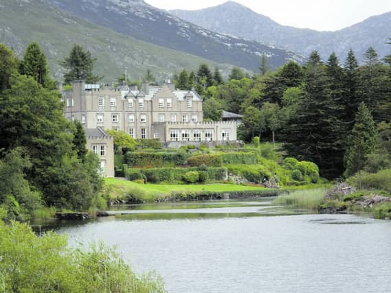 Ballynahinch Castle: adjacent to Connemara Greenway route.