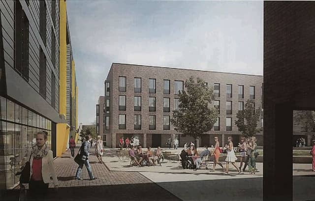 One of the planned NUIG student villages