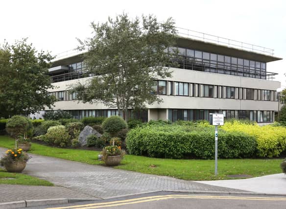 City Hall on College Road.