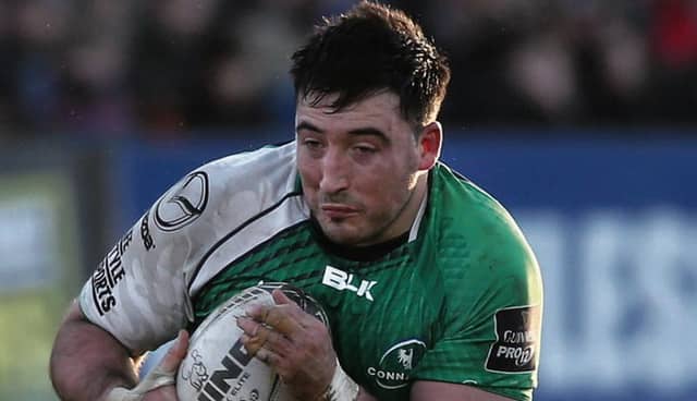 Connacht prop Denis Buckley who has recovered in time to face the Cardiff Blues at the Sportsground on Friday night.