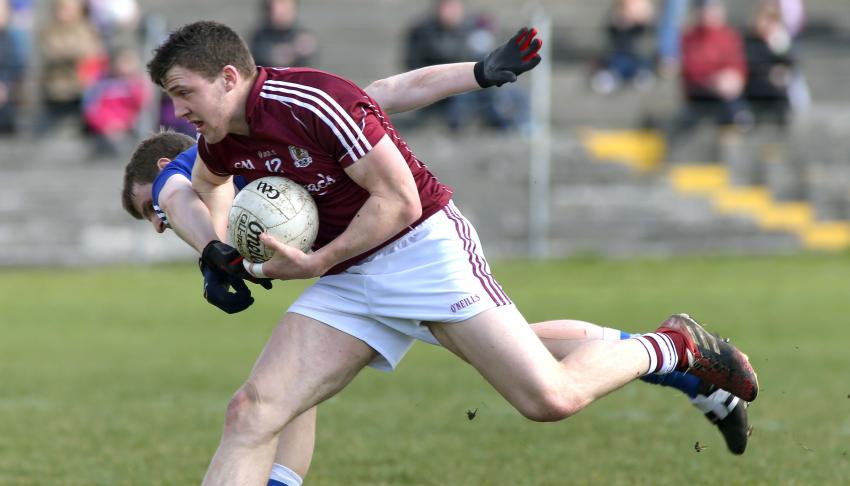 Galway's Damien Comer who weas one of the Connacht goal scorers against Ulster.