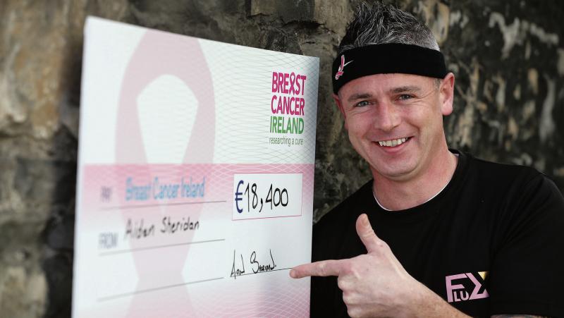 Marathon man...Aiden Sheridan.
