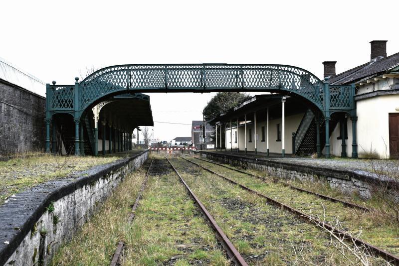 The old railway station in Tuam which Cllr Cunniffe wants to be part of a greenway.
Photo: Johnny Ryan Photography.