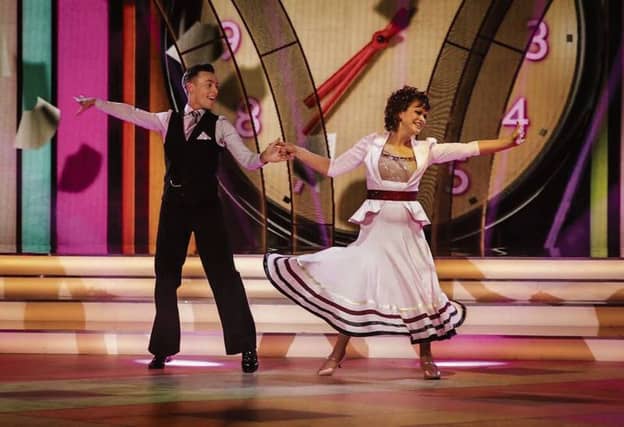 Teresa Mannion and John Edward Nolan in last week's Dancing With the Stars.