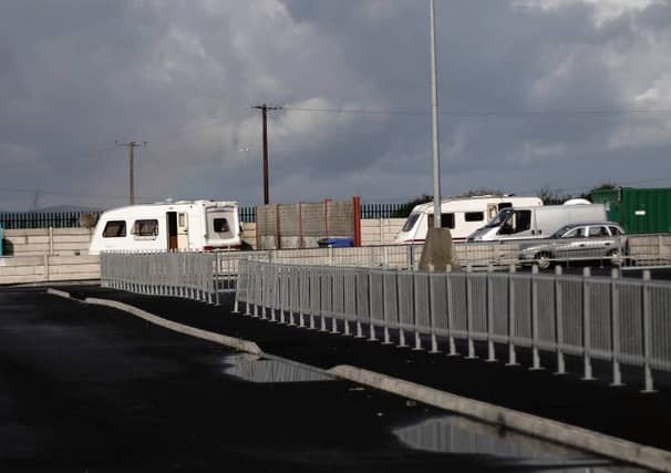 The existing Carrabrowne Halting Site.