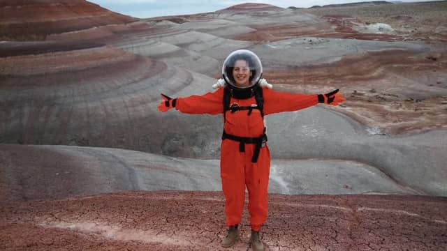 Mars mission.: NUIG PhD student Ilaria Cinelli.