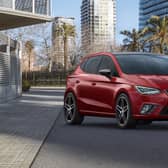 The fifth generation SEAT Ibiza.